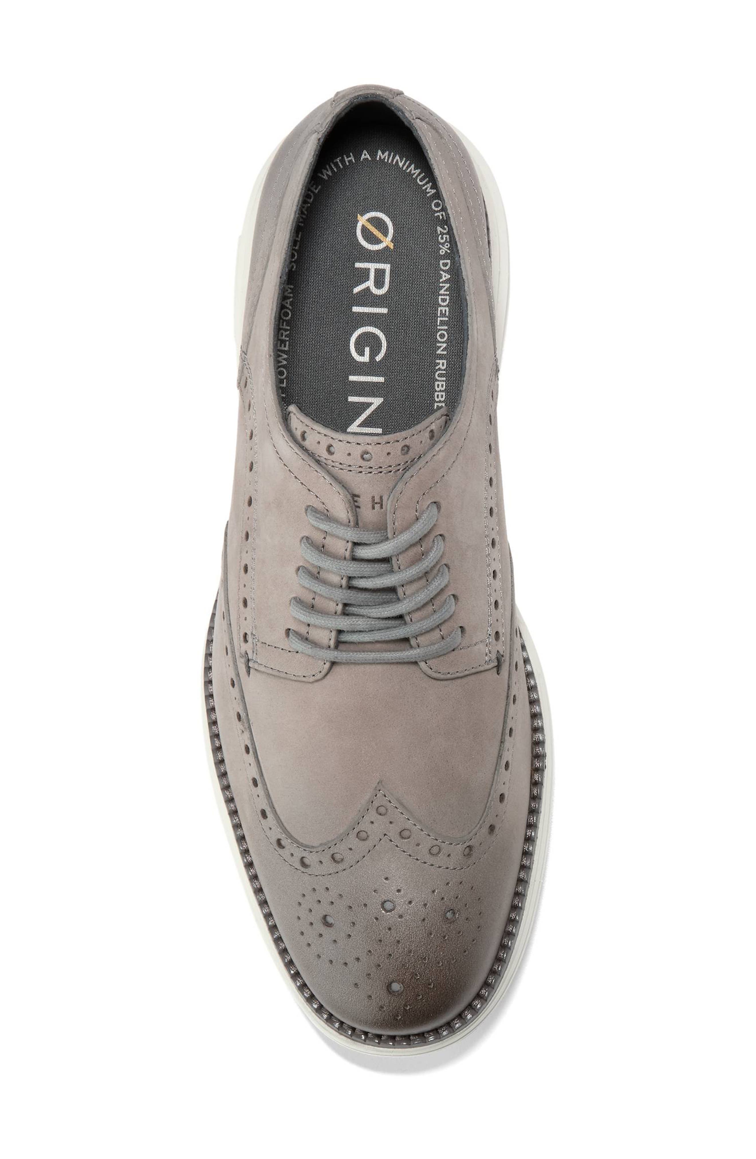 OrignalGrand Remastered Wingtip Derby, Alternate, color, TITANIUM