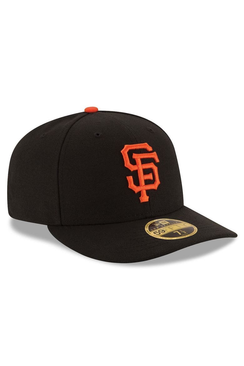 Men's New Era Black San Francisco Giants Authentic Collection On Field Low Profile Game 59FIFTY Fitted Hat, Alternate, color, BLACK