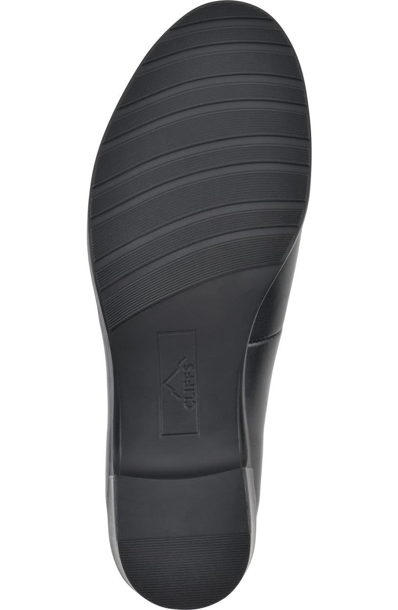 CLIFFS BY WHITE MOUNTAIN Hunton Block Heel Loafer Pump - Wide Width, Alternate, color,