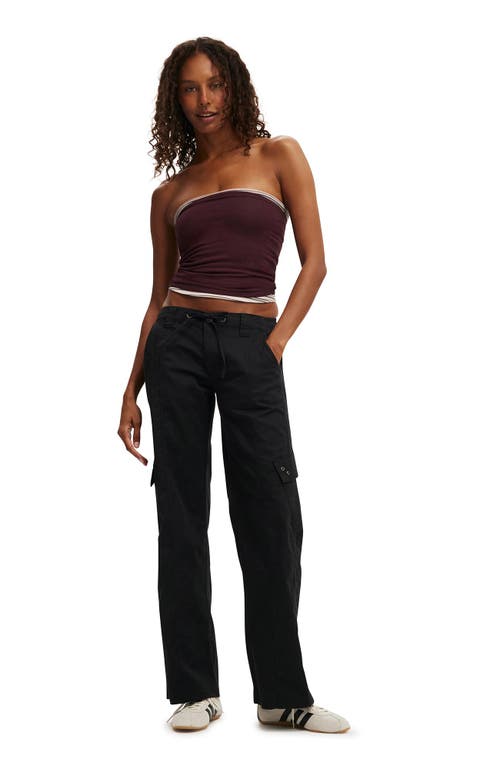 Shop Cotton On Low Rise Cargo Pant