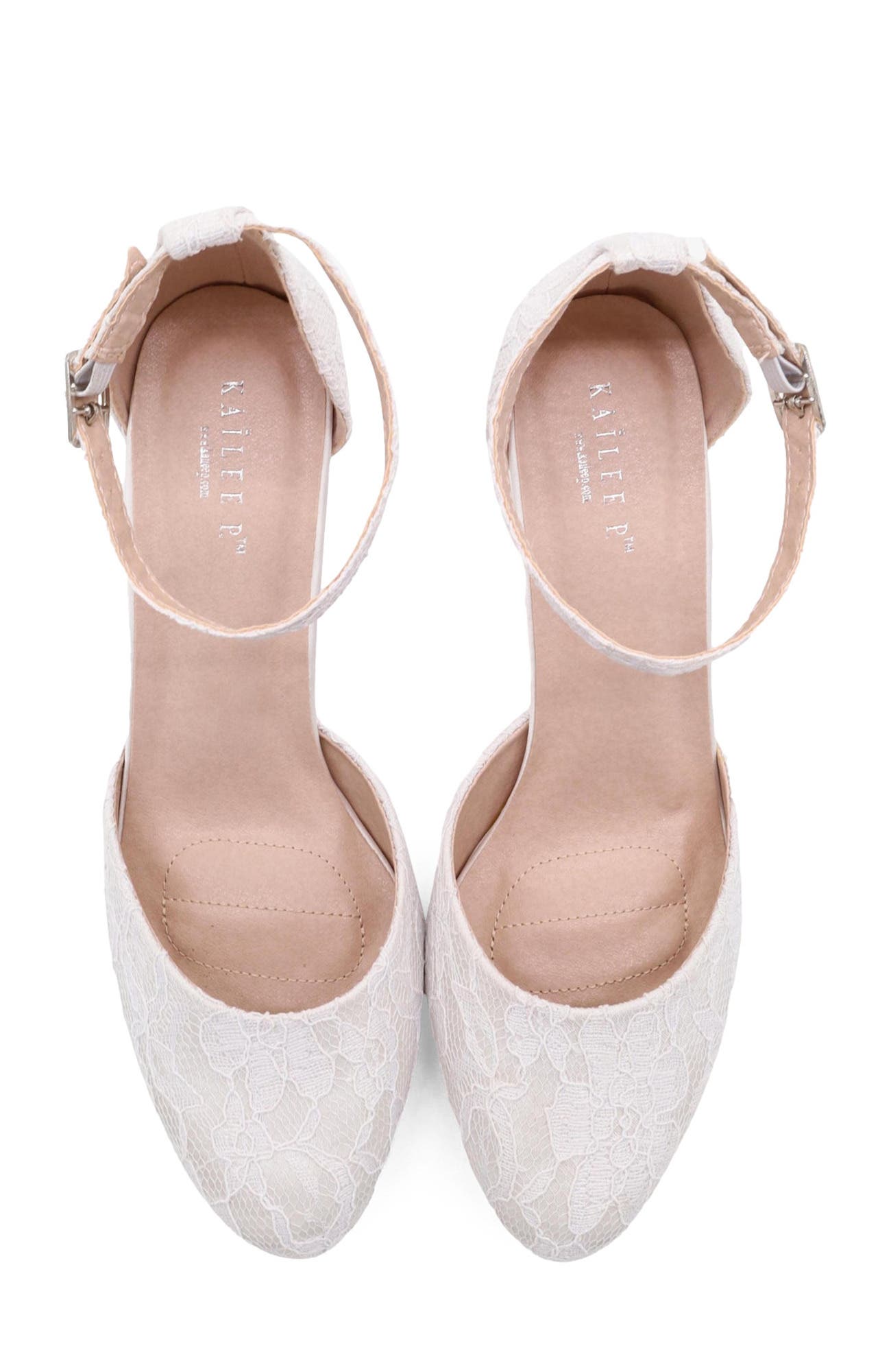 Jasmin Lace Block Heel, Alternate, color, White