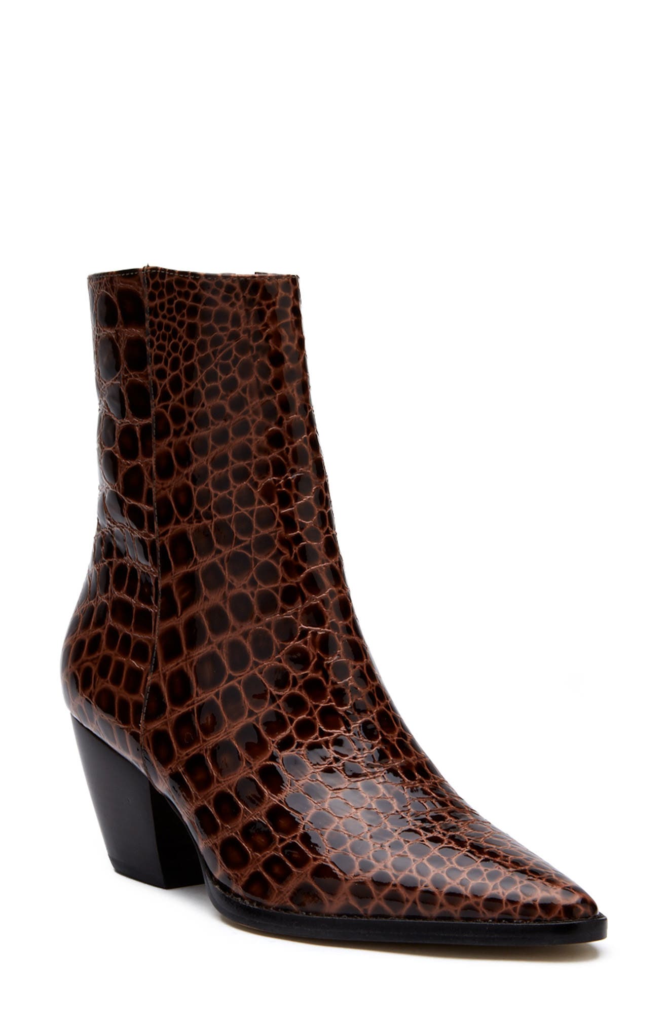 CHOCO CROC LEATHER