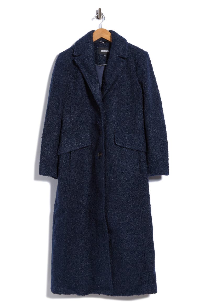 Miss Single Breasted Coat, Main, color, NAVY