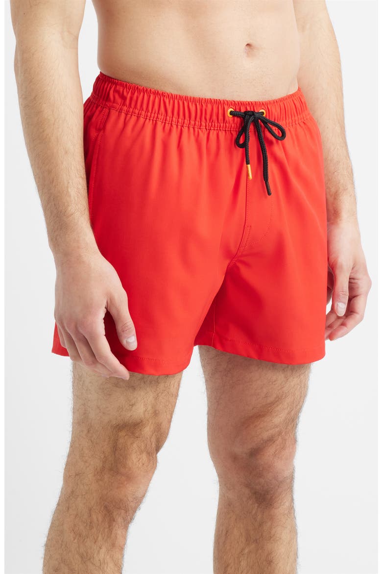 Demna Swim Trunks, Alternate, color, JACK RED