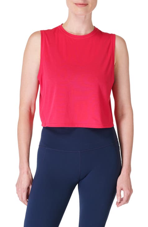 Breathe Easy Crop Seamless Muscle Tank