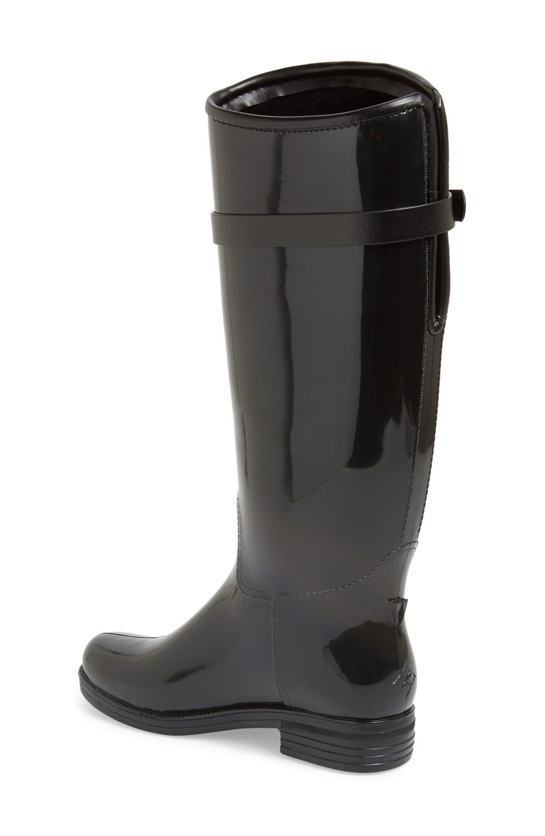 däv Bristol Weatherproof Knee High Rain Boot, Alternate, color, 