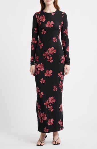 Tommie Long Sleeve Jersey Dress