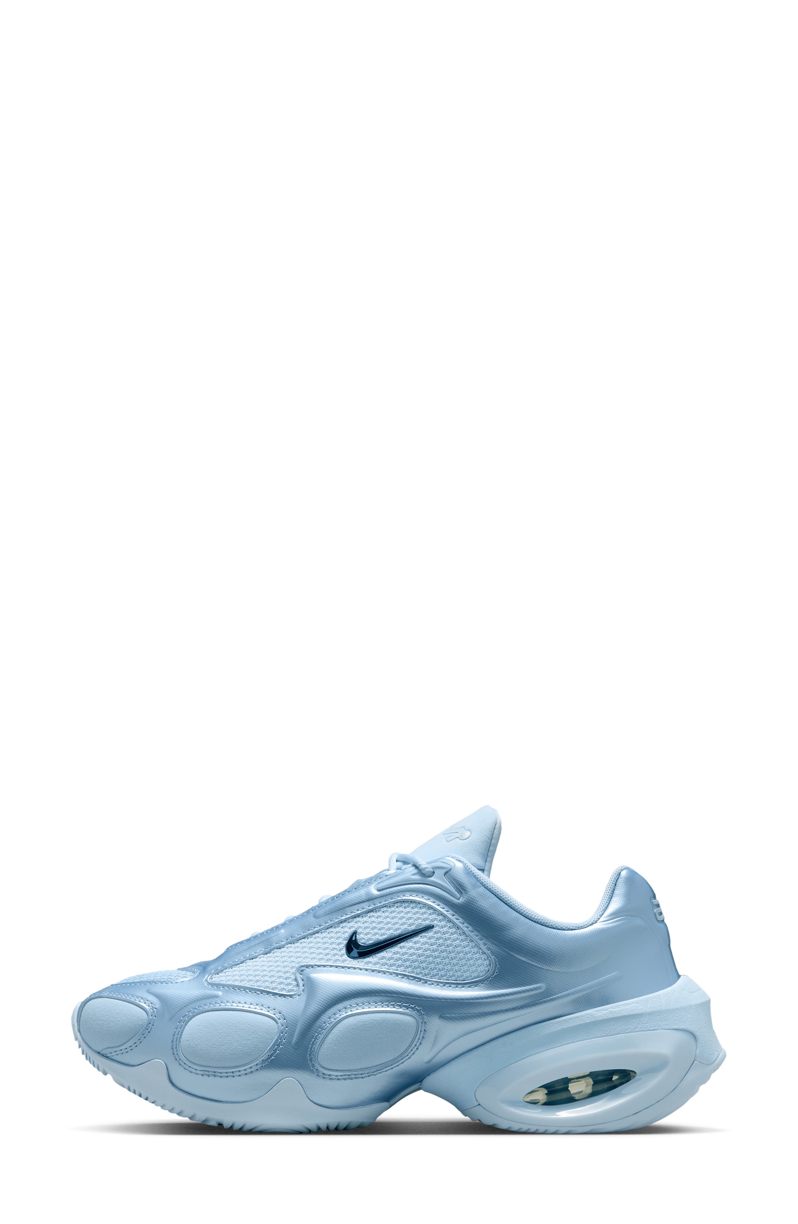 Air Max Muse Sneaker, Alternate, color, HYDROGEN BLUE/ METALLIC SILVER