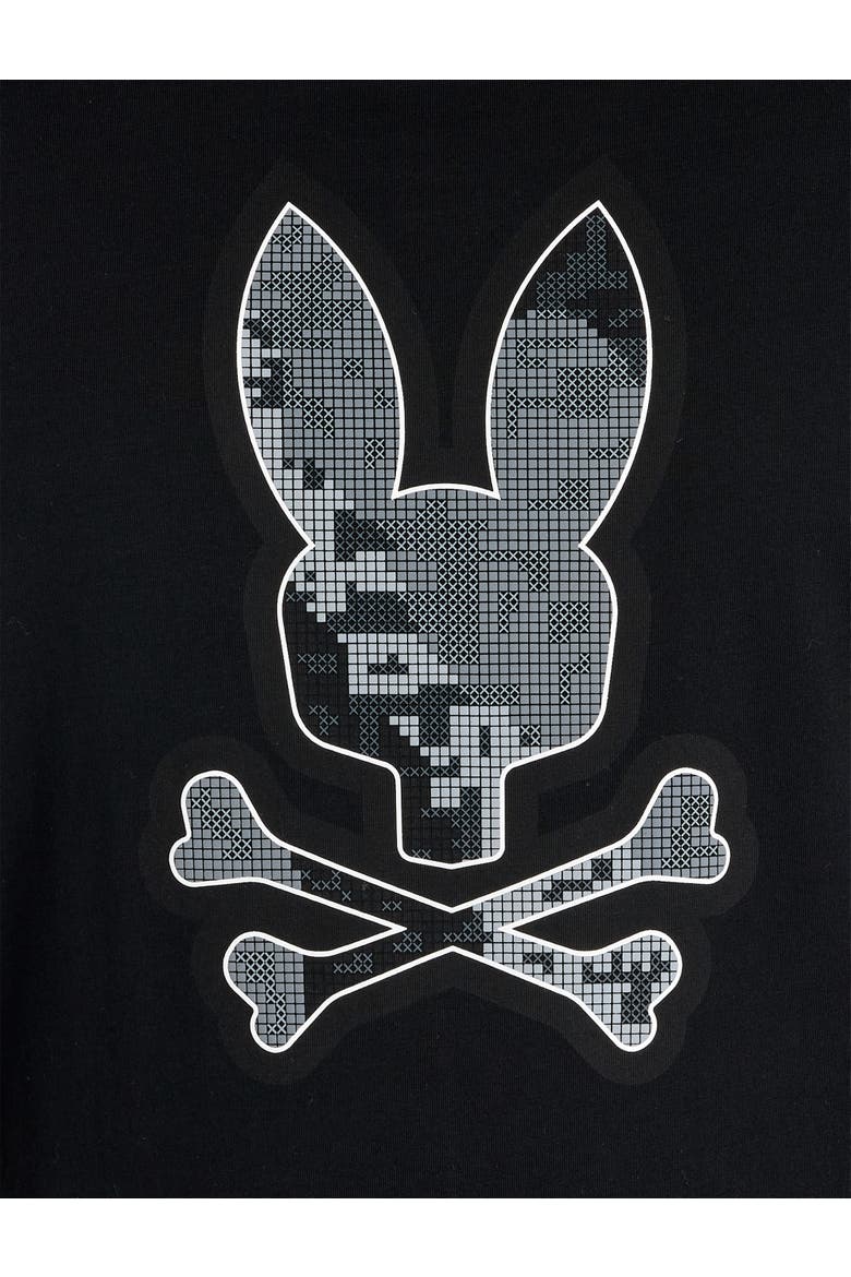 Big & Tall Olivier Graphic Tee, Alternate, color, BLACK