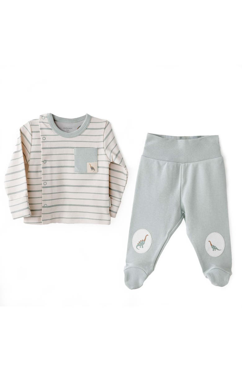 Andy Wawa Soft Steps Dino Set, Main, color, Green