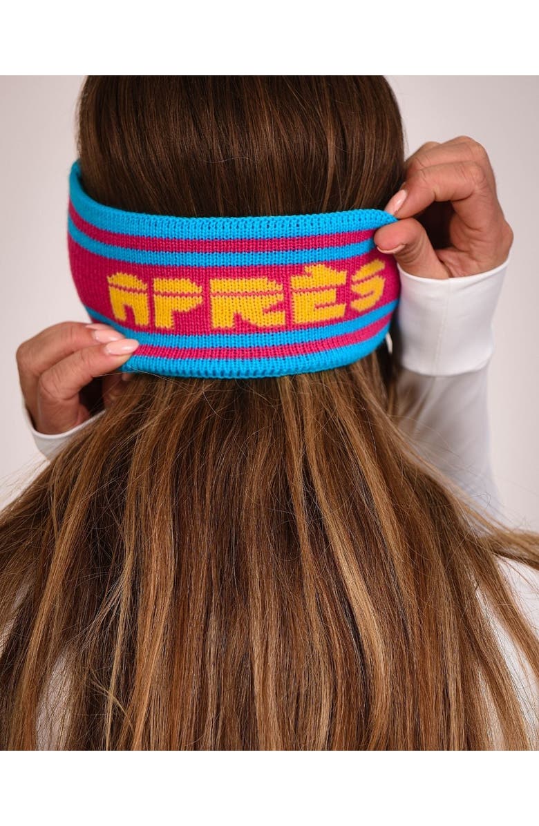OOSC Après Headband - Blue, Pink, Yellow, Alternate, color, Blue, Pink, Yellow