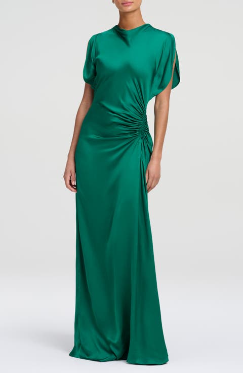 Nadia Draped Gown