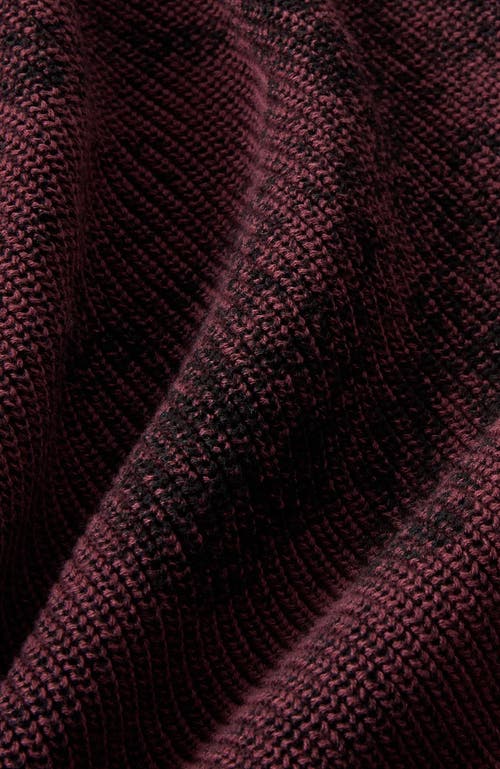 Cotton On Y2k Box Fit Crew Knit In Burgundy