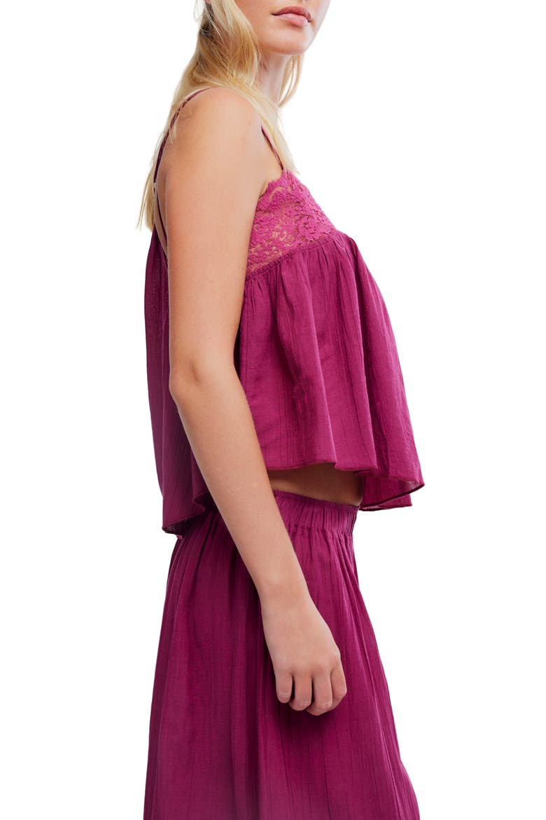 Intimately FP Daylight Charm Cami, Alternate, color, RASPBERRY
