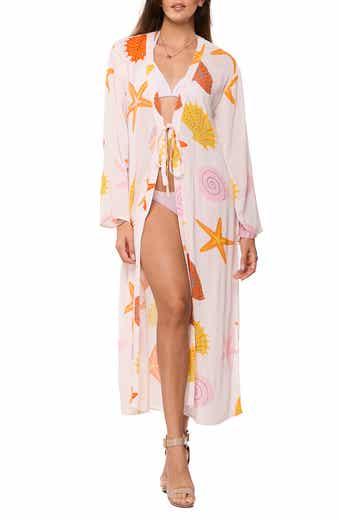 RANEES Longline Cover-Up Duster