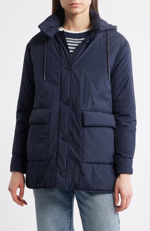 Cloud Comfort Puffer Jacket with Removable Hood