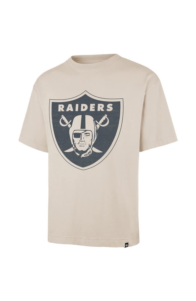 '47 Men's '47 Tan Las Vegas Raiders Bouldering Imprint Ravine Foundation T-Shirt, Alternate, color, 