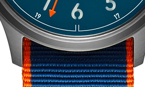 Mvmt Field Ii Nylon Strap Watch, 41mm In Blue
