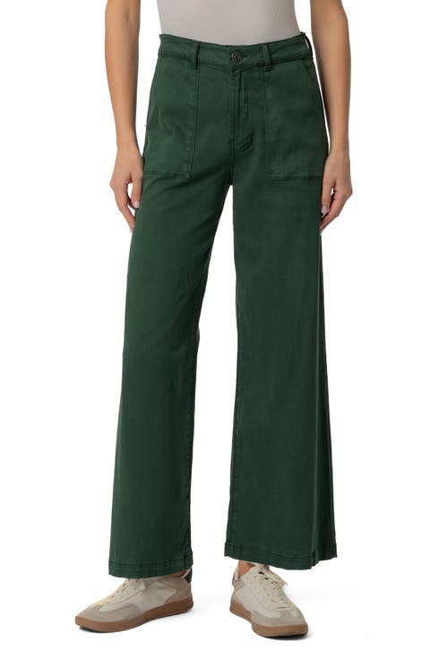 Meg High Waist Ankle Wide Leg Pants