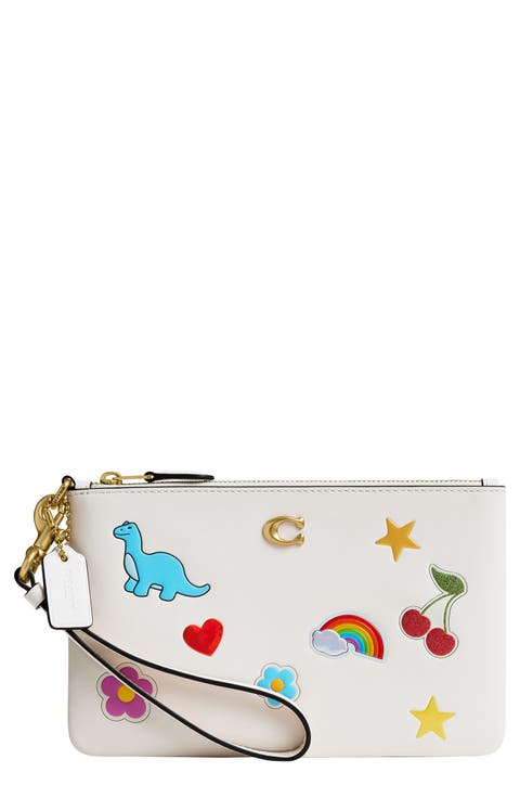 Small Essential Glovetanned Leather Wristlet