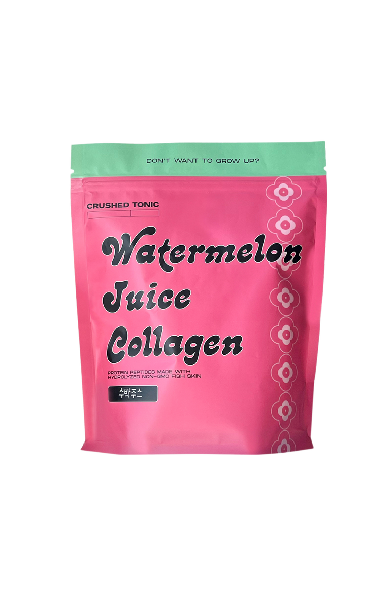 Watermelon Juice Marine Collagen Supplement, Main, color, Pink