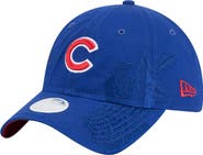 New Era Women's New Era Royal Chicago Cubs Roses 9TWENTY Adjustable Hat