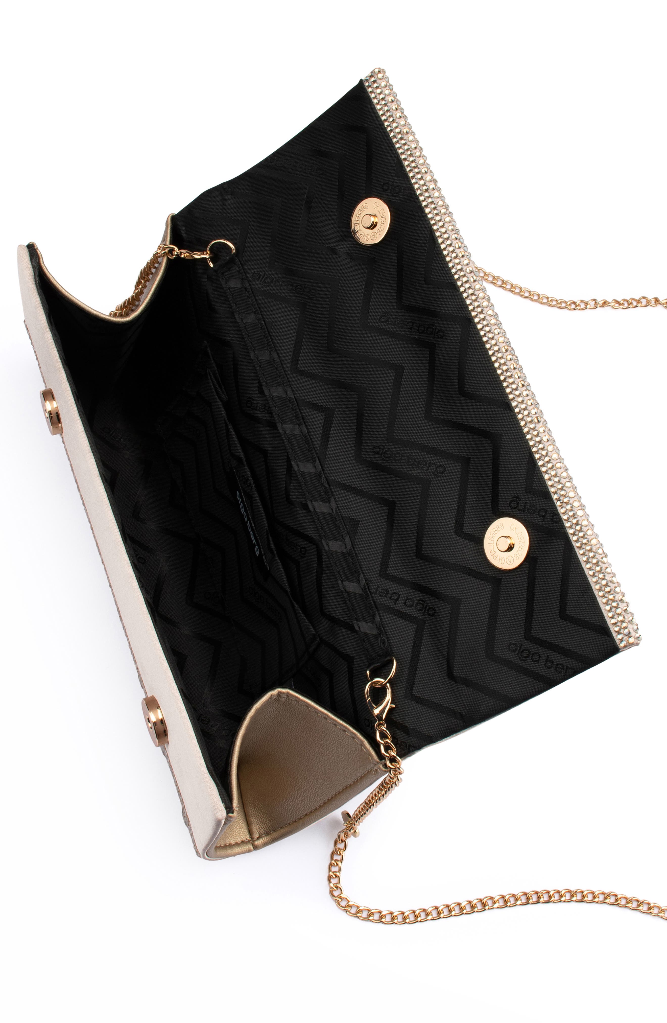 Bridget Crystal Clutch, Alternate, color, CHAMPAGNE