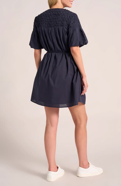 Shop Matty M Kailyn Honeycomb Cotton Minidress