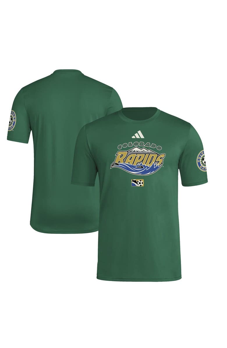 adidas Men's adidas Green Colorado Rapids 2025 Archive Collection Jersey Hook T-Shirt, Main, color, 