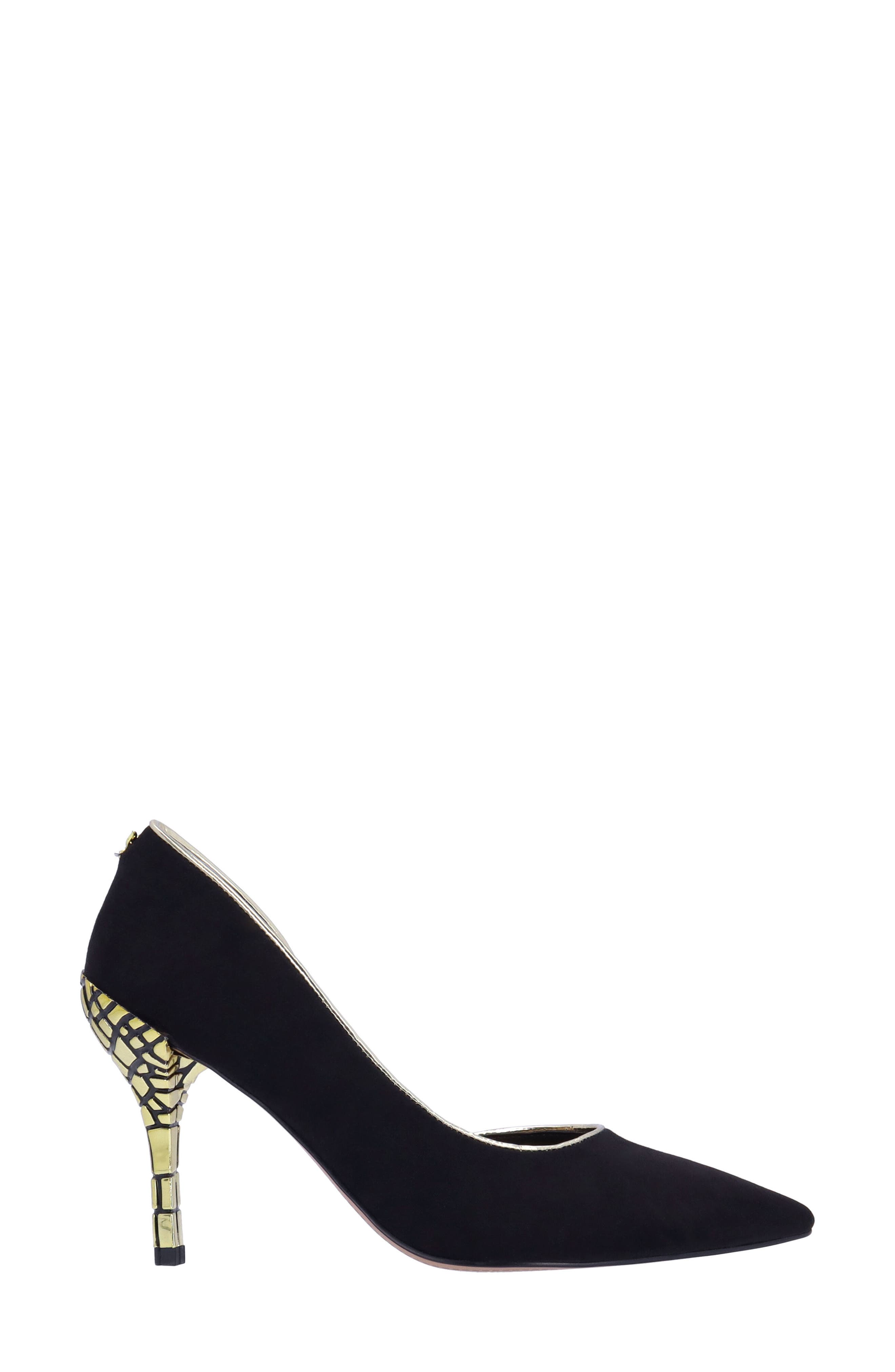 J. Reneé Jeannie Pump, Alternate, color, Black