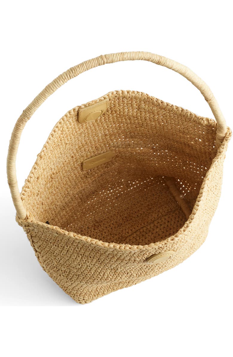 Madewell The Signature Woven Raffia Shoulder Bag, Alternate, color, Natural