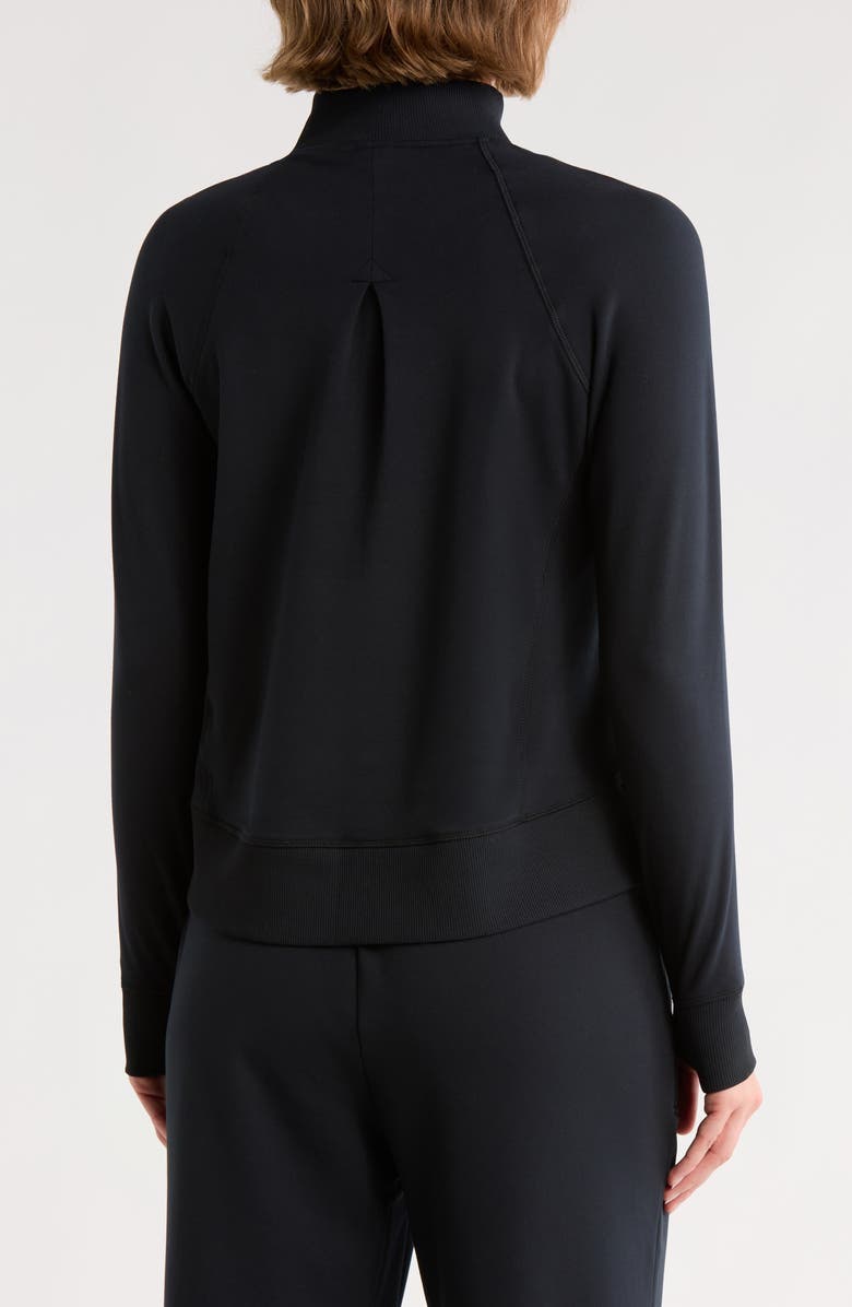 MARIKA Mia Quarter Zip Sweatshirt, Alternate, color, Black