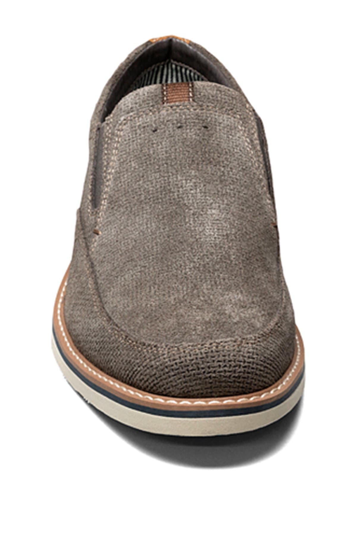 NUNN BUSH Barklay Moc Toe Slip-On Shoe - Wide Width Available, Alternate, color, 