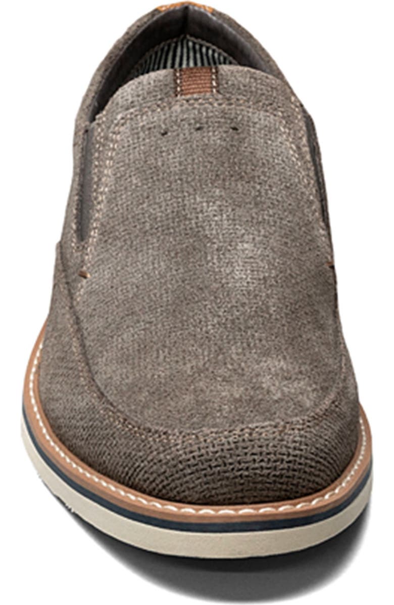 NUNN BUSH Barklay Moc Toe Slip-On Shoe - Wide Width Available, Alternate, color,