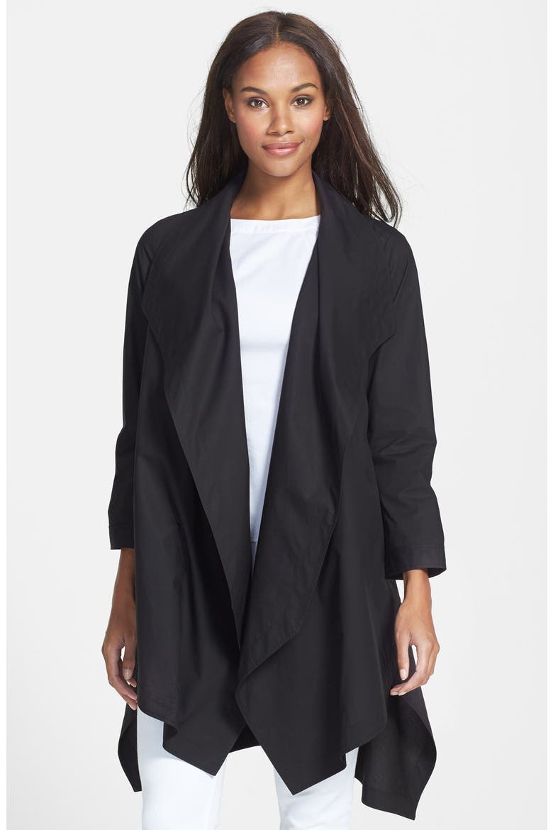 'Anja' Topper, Main, color, BLACK