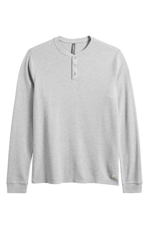 Waffle Knit Henley