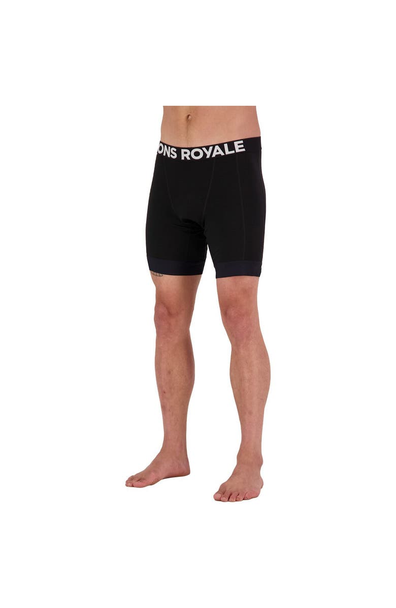 Mons Royale Epic Merino Shift Bike Short Liner - Men's, Main, color, Black/Black