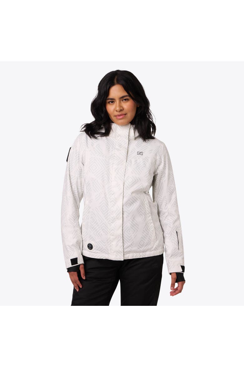 Denali Women's Heated Waterproof Snow Jacket, Main, color, Geo