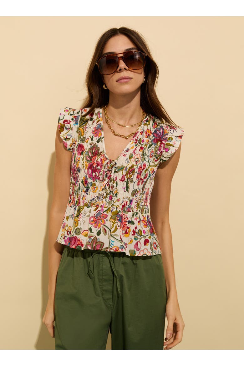 Breanna Cropped Wide Leg Trousers, Alternate, color, Light Khaki