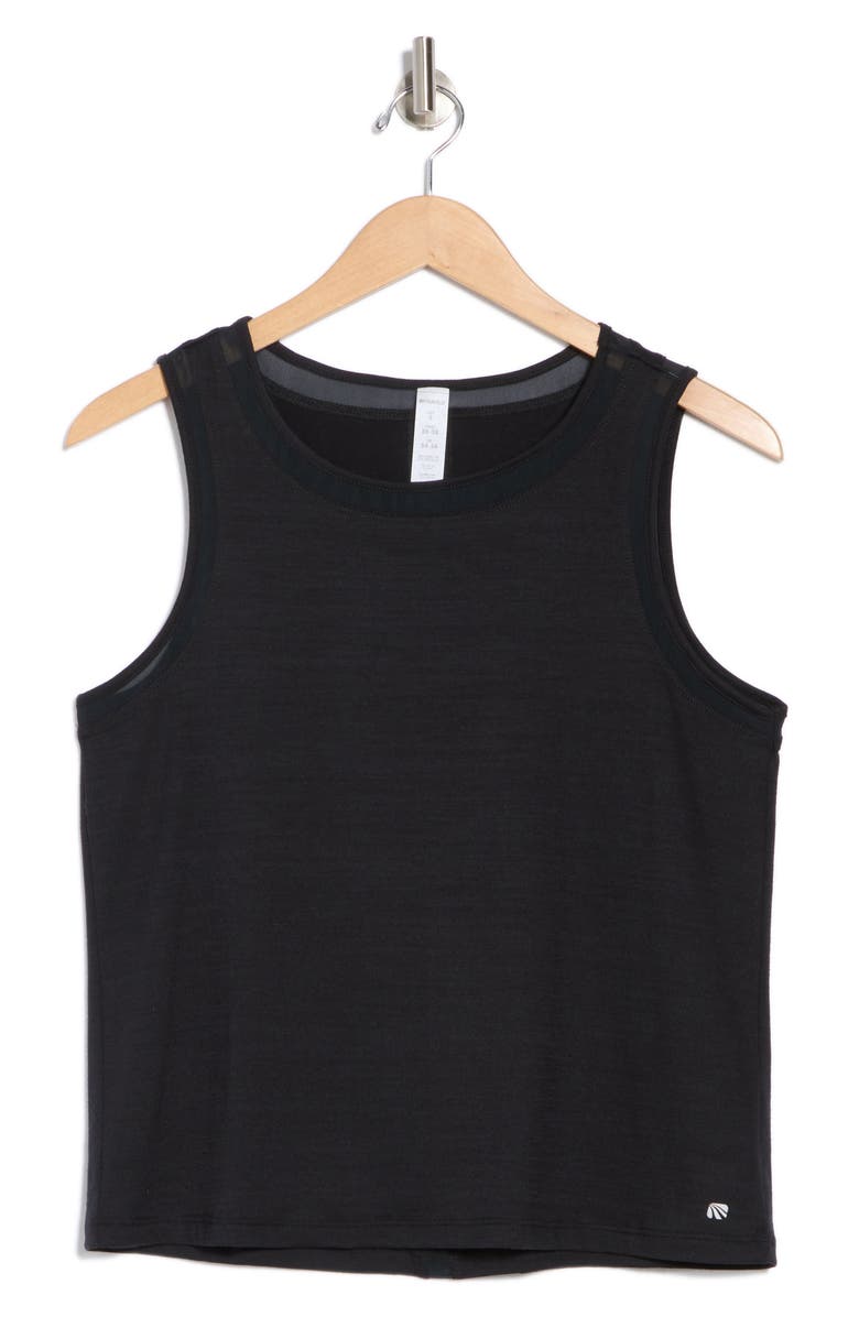 MARIKA Larissa Mesh Trim Tank, Alternate, color,