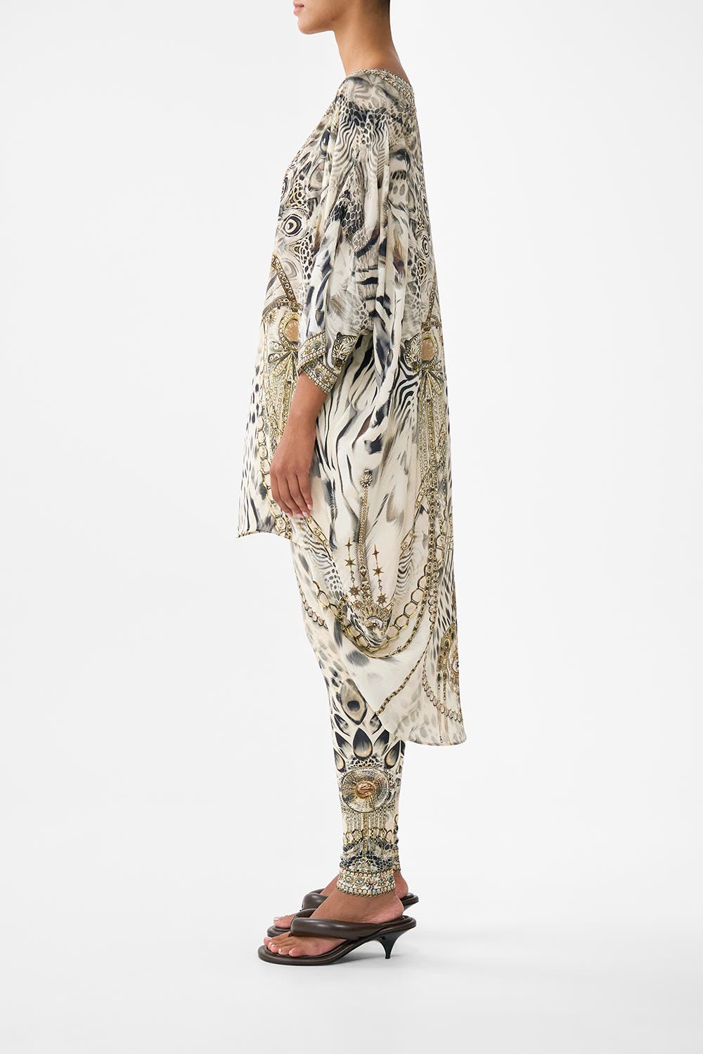 Scoop Back Hem Dress - image 2