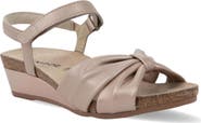 Naot Madame Ankle Strap Platform Wedge Sandal