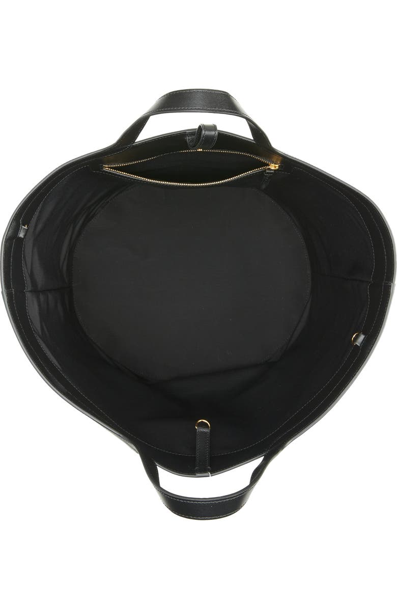 Khaite Nora Suede & Leather Tote, Alternate, color,