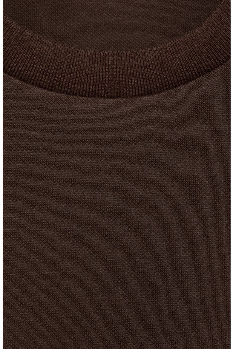 Cotton Blend Maternity T-Shirt, Alternate, color, BROWN