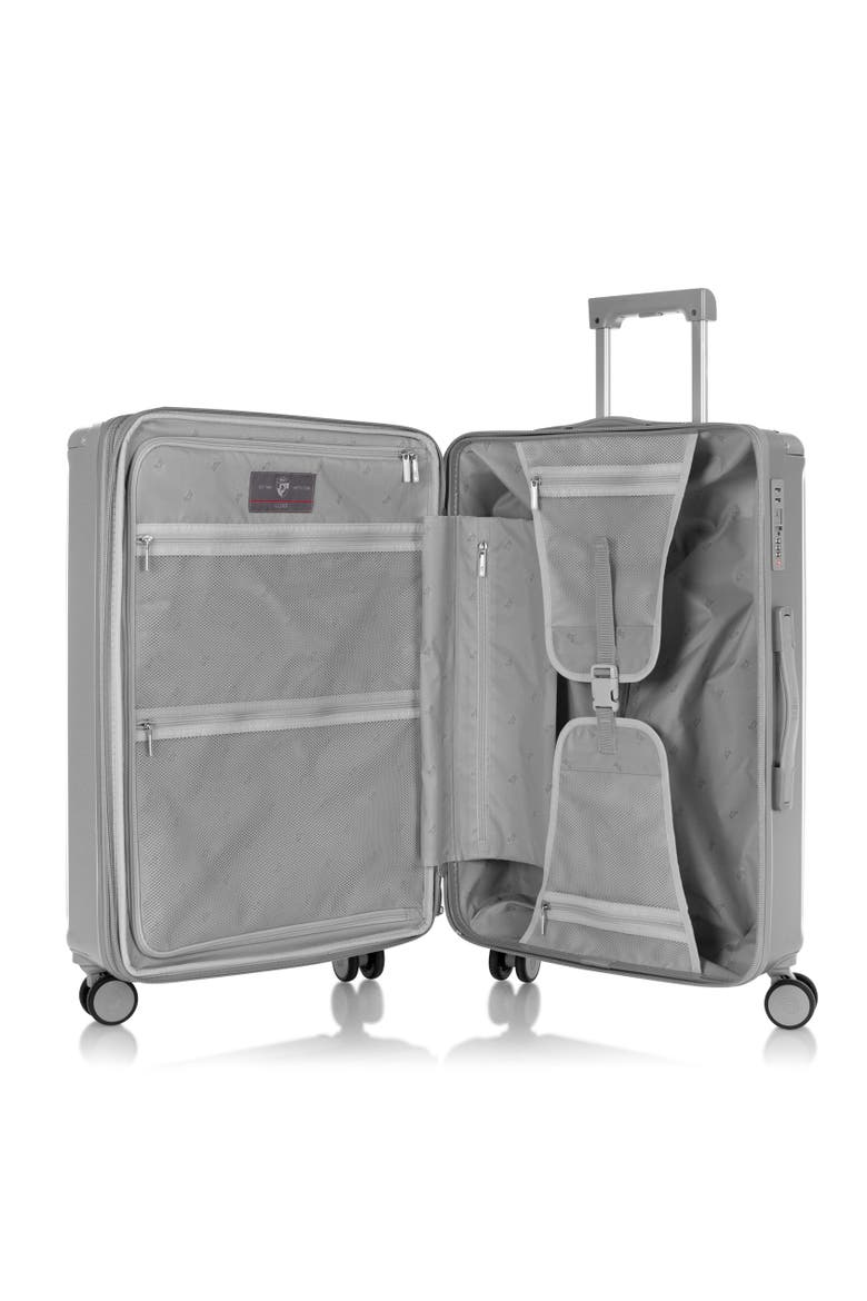 Luxe 26 Inch Luggage, Alternate, color, Silver