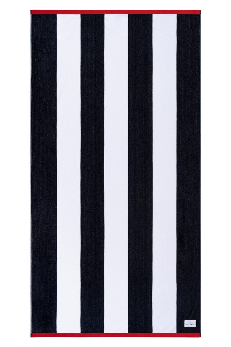Nautical Blanket Stripe Turkish Cotton Bath Towel Nautical Blanket Stripe Turkish Cotton Bath Towel, Alternate, color, NAVY