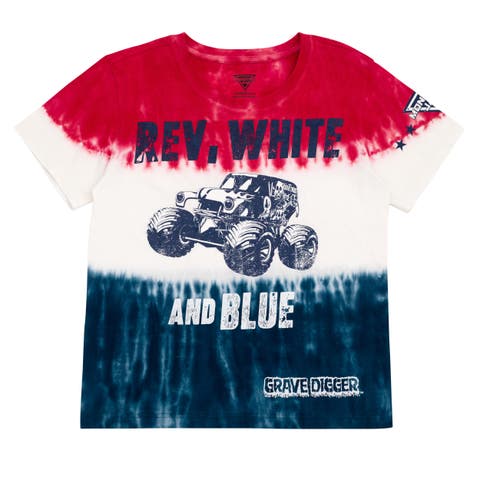 Grave Digger Short Sleeve T-Shirt (Toddler, Little Kid & Big Kid)