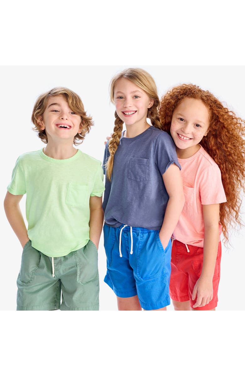 Primary Kids Pocket Tee, Alternate, color, White