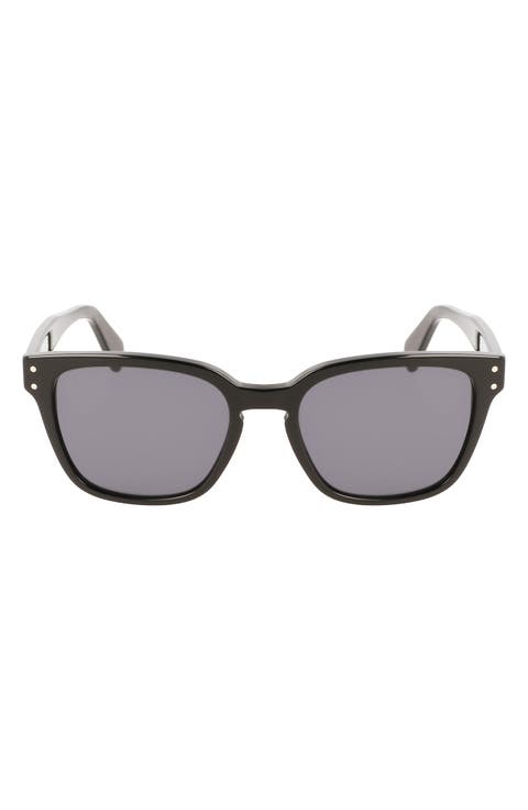 Gancini 55mm Rectangular Sunglasses
