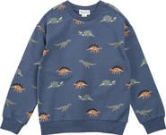 MILES THE LABEL Kids' Stretch Organic Cotton Sweatshirt
